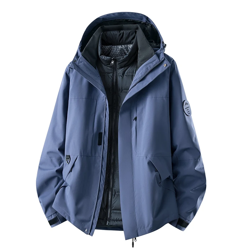 Damen Multifunktionale Outdoorjacke mit herausnehmbarer Stepp-Innenjacke Nord Taschen