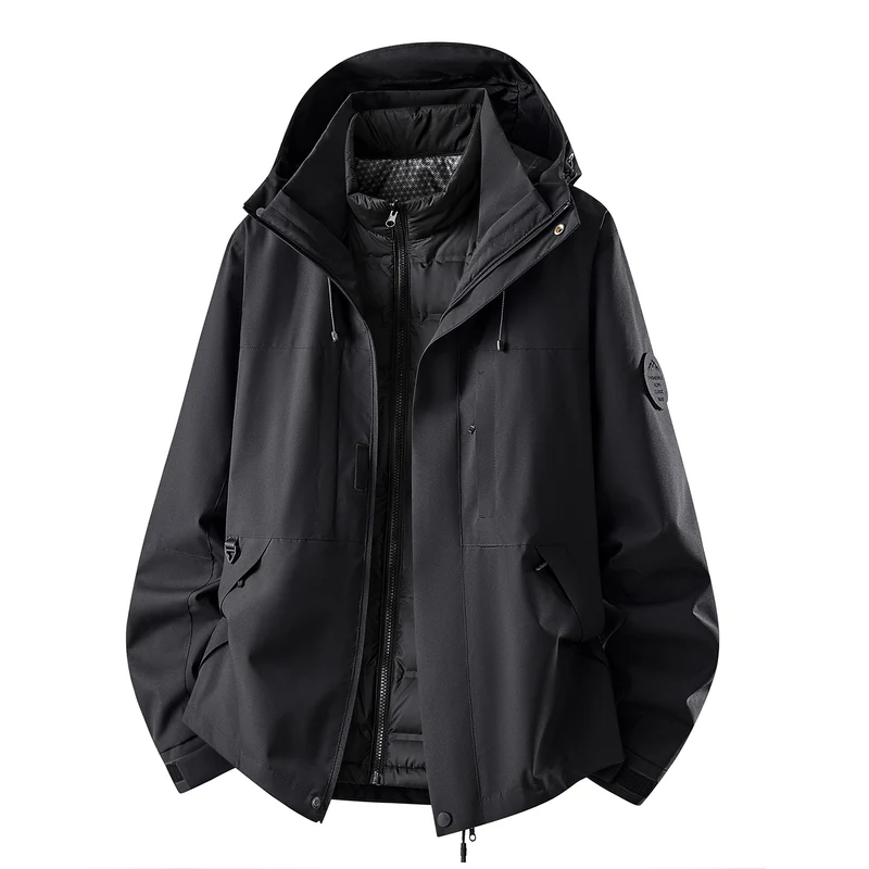 Damen Multifunktionale Outdoorjacke mit herausnehmbarer Stepp-Innenjacke Nord Taschen