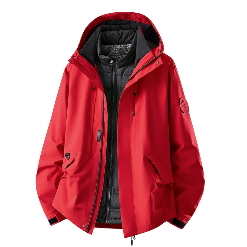 Damen Multifunktionale Outdoorjacke mit herausnehmbarer Stepp-Innenjacke Nord Taschen