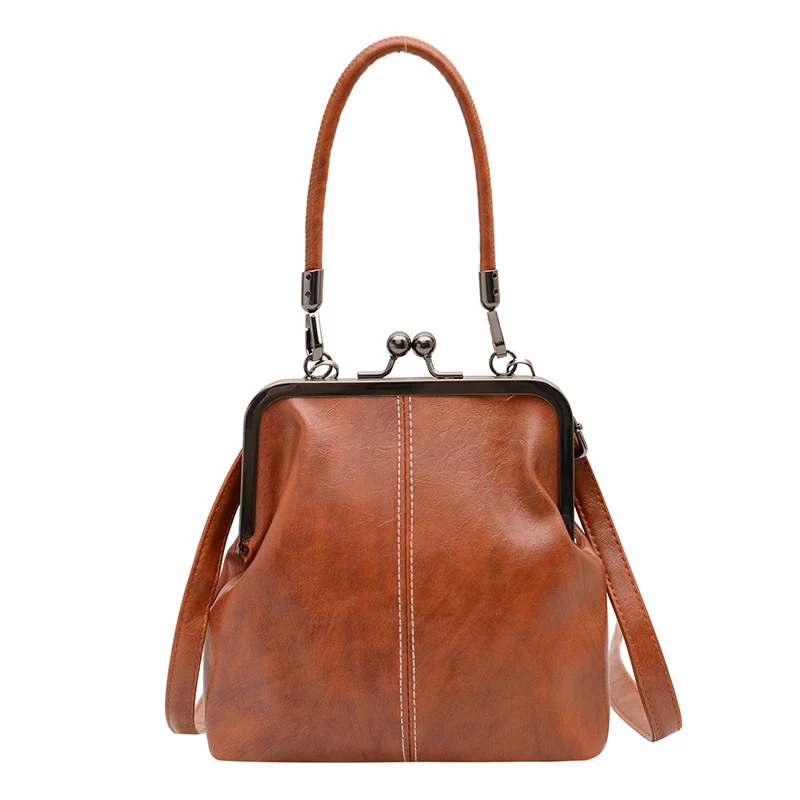 Damen elegante Umhängetasche mit klassischem Verschluss Nord Taschen