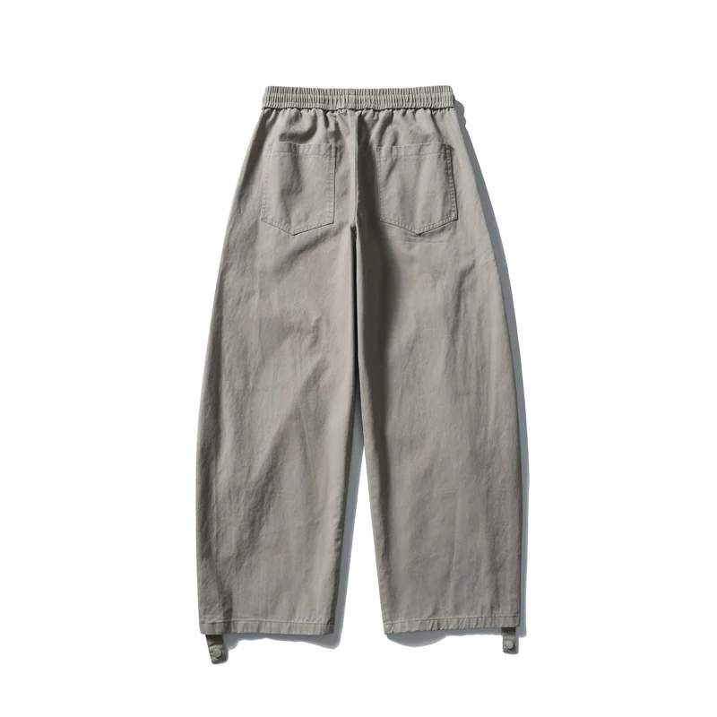 Damen Weite Cargo‑Hose mit elastischem Tunnelzugbund, aufgesetzten Pattentaschen und verstellbaren Beinriemen Nord Taschen