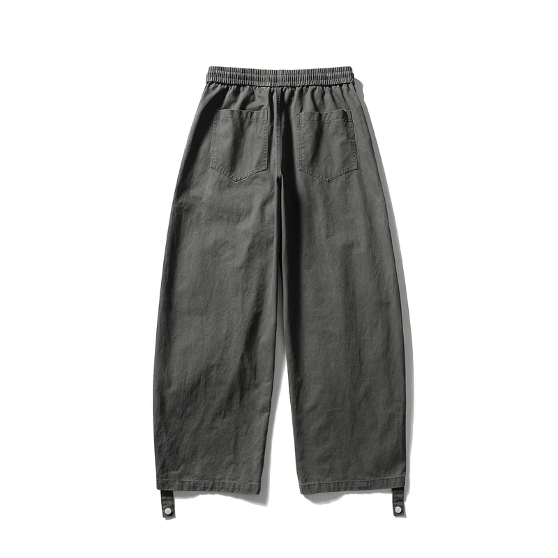 Damen Weite Cargo‑Hose mit elastischem Tunnelzugbund, aufgesetzten Pattentaschen und verstellbaren Beinriemen Nord Taschen