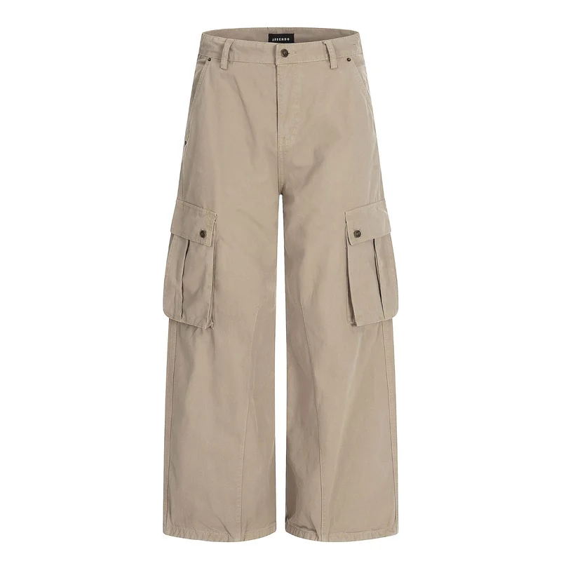 Damen Weite Cargo-Culotte-Shorts mit aufgesetzten Pattentaschen Nord Taschen