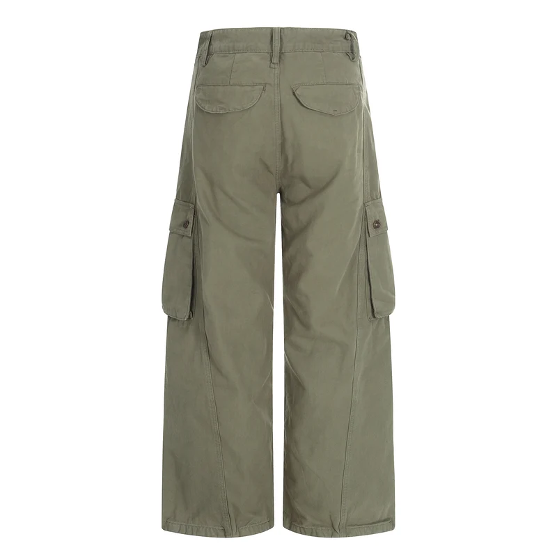 Damen Weite Cargo-Culotte-Shorts mit aufgesetzten Pattentaschen Nord Taschen