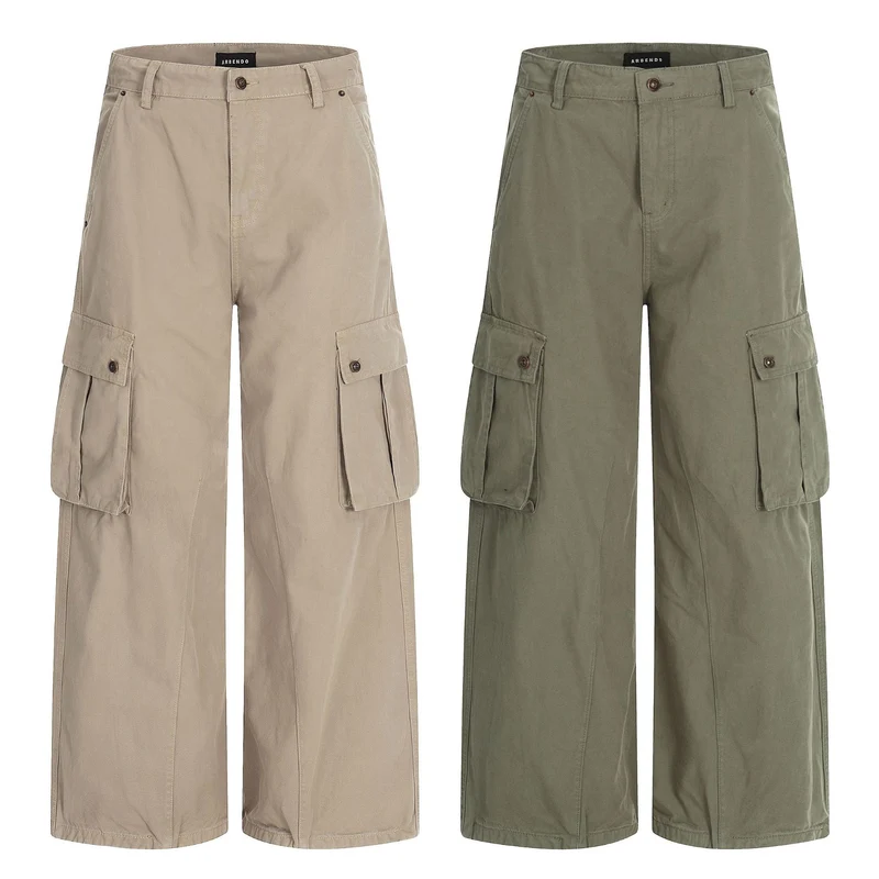 Damen Weite Cargo-Culotte-Shorts mit aufgesetzten Pattentaschen Nord Taschen