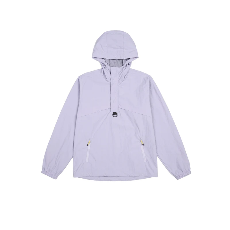 Herren Urbaner wasserabweisender Anorak-Pullover mit Kapuze und Fronttaschen Nord Taschen