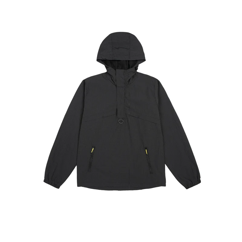 Herren Urbaner wasserabweisender Anorak-Pullover mit Kapuze und Fronttaschen Nord Taschen