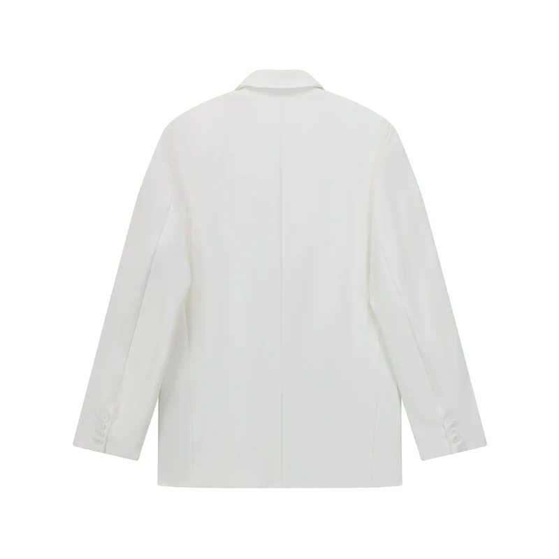 Damen Oversize Blazer mit Reverskragen, Zweiknopfleiste und Pattentaschen Nord Taschen