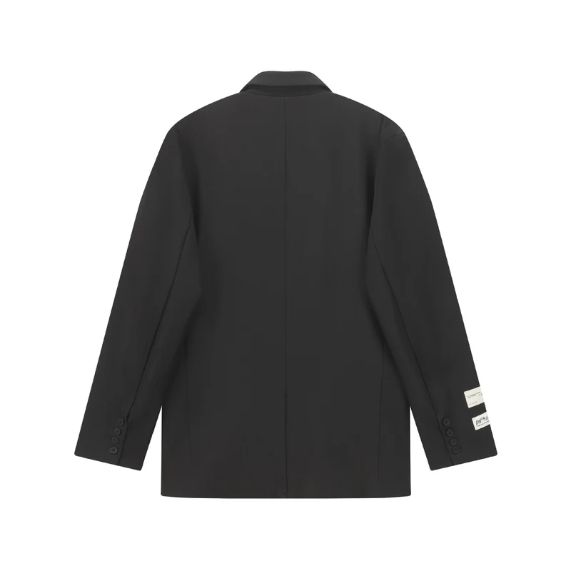 Damen Oversize Blazer mit Reverskragen, Zweiknopfleiste und Pattentaschen Nord Taschen