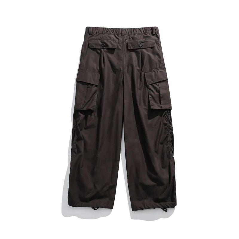 Damen Weite Cargo‑Culotte mit elastischem Tunnelzugbund und Saumkordel Nord Taschen