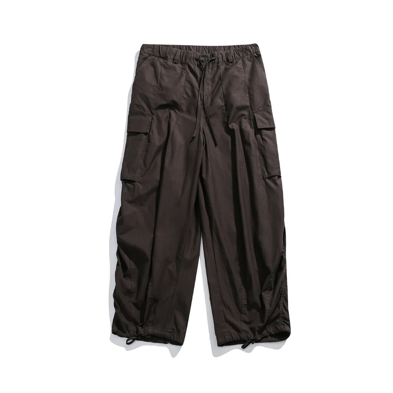 Damen Weite Cargo‑Culotte mit elastischem Tunnelzugbund und Saumkordel Nord Taschen