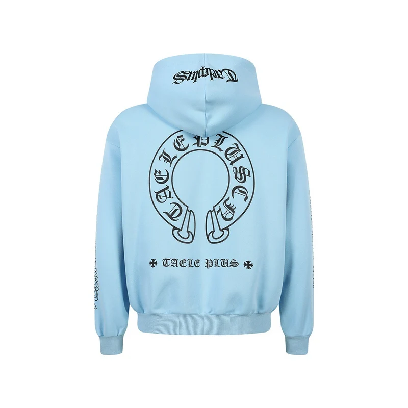 Unisex Kapuzenpullover im Urban‑Gothic‑Print mit geripptem Saum Nord Taschen