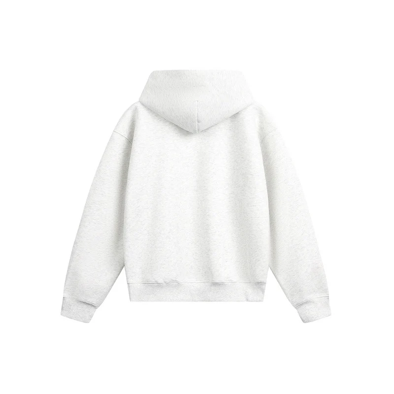 Unisex Kapuzenpullover im Oversize-Schnitt mit verschwommenem Figur-Grafikprint Nord Taschen