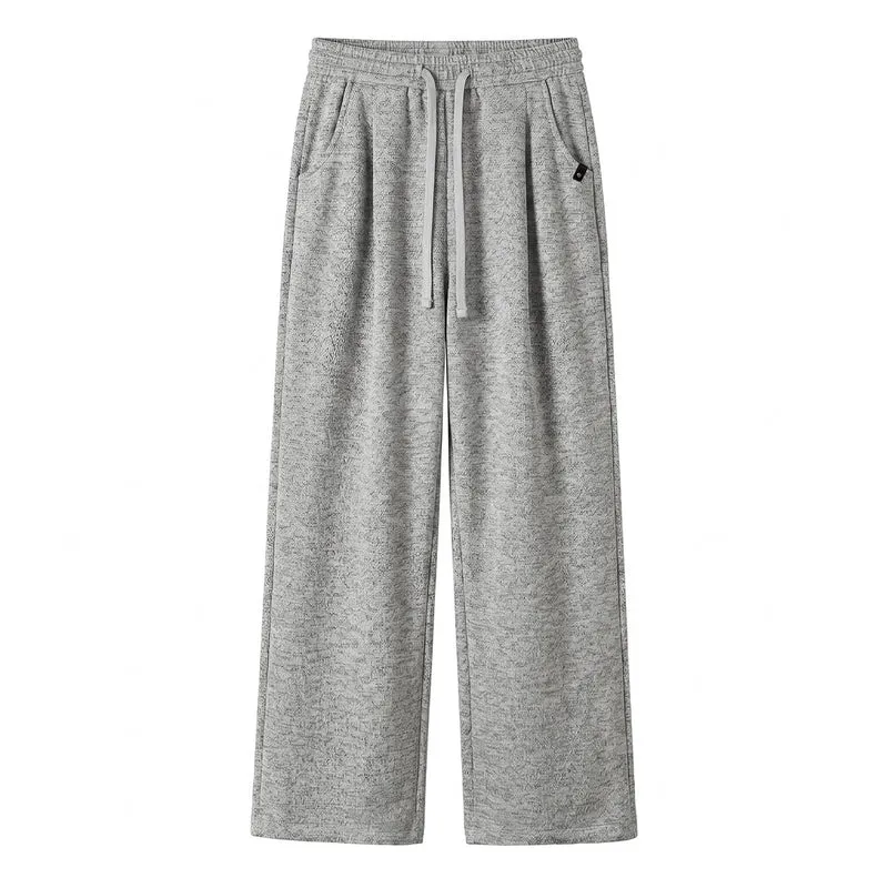 Damen Lounge‑Hose mit weitem Bein, elastischem Bund und Kordelzug Nord Taschen