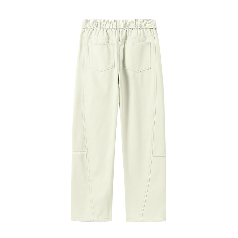 Damen Locker geschnittene Sweathose mit elastischem Bund und Kordelzug Nord Taschen
