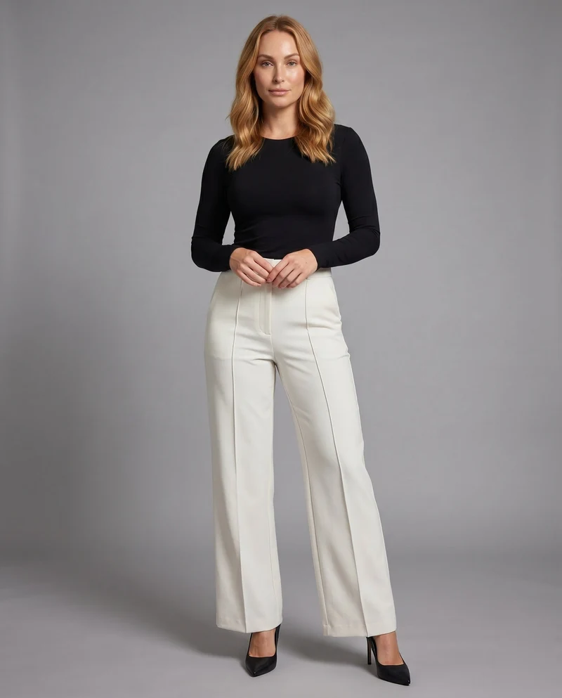 Damen weite elegante Hose