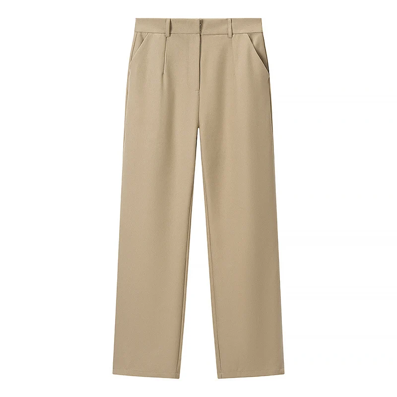 Damen taillierter Kurzblazer mit geschwungener Hüft-Contour und Reißverschluss Nord Taschen