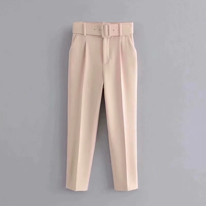 Damen Taillierter Blazer ohne Revers mit offener Front und Paspeltaschen Nord Taschen