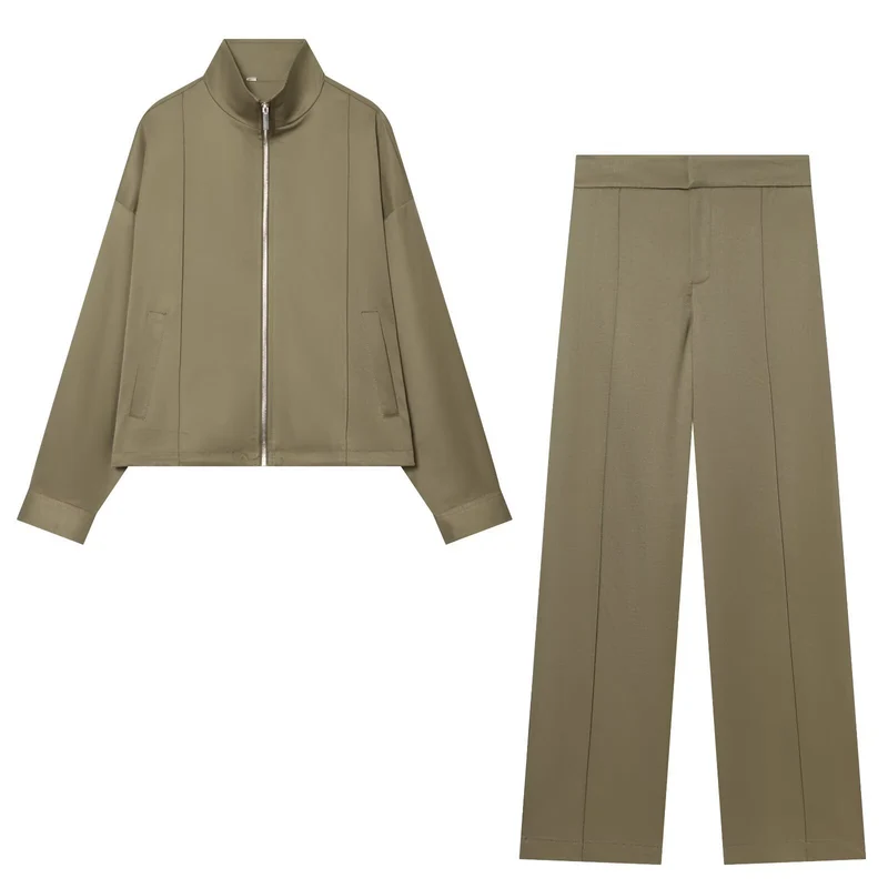 Damen Boxy-Zipjacke aus technischem Stretch mit Stehkragen Nord Taschen