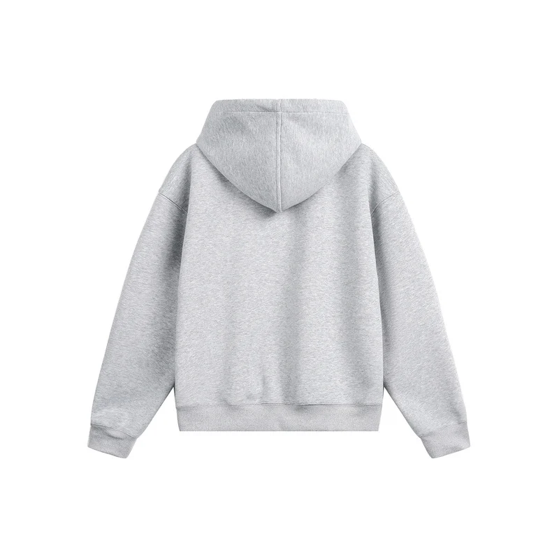 Unisex Kapuzen‑Sweatjacke mit Print‑Badges und Zweiwege‑Reißverschluss Nord Taschen