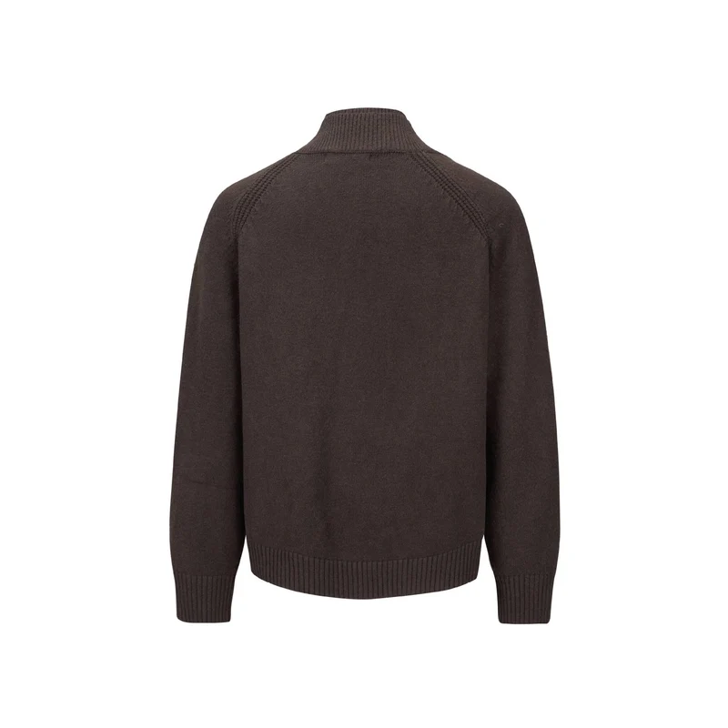 Herren Grobstrick-Cardigan mit Schalkragen und Rippenbündchen Nord Taschen
