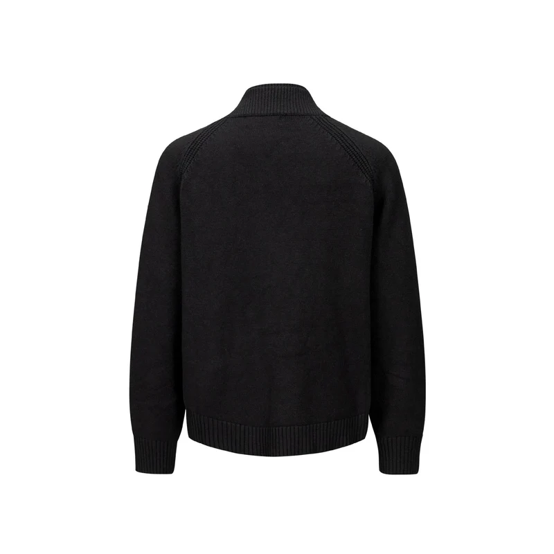 Herren Grobstrick-Cardigan mit Schalkragen und Rippenbündchen Nord Taschen