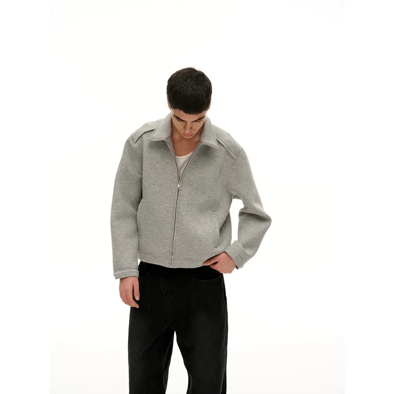 Damen Leichte Boxy‑Sweatjacke mit Hemdkragen, durchgehendem Reißverschluss und verdeckten Seitentaschen Nord Taschen