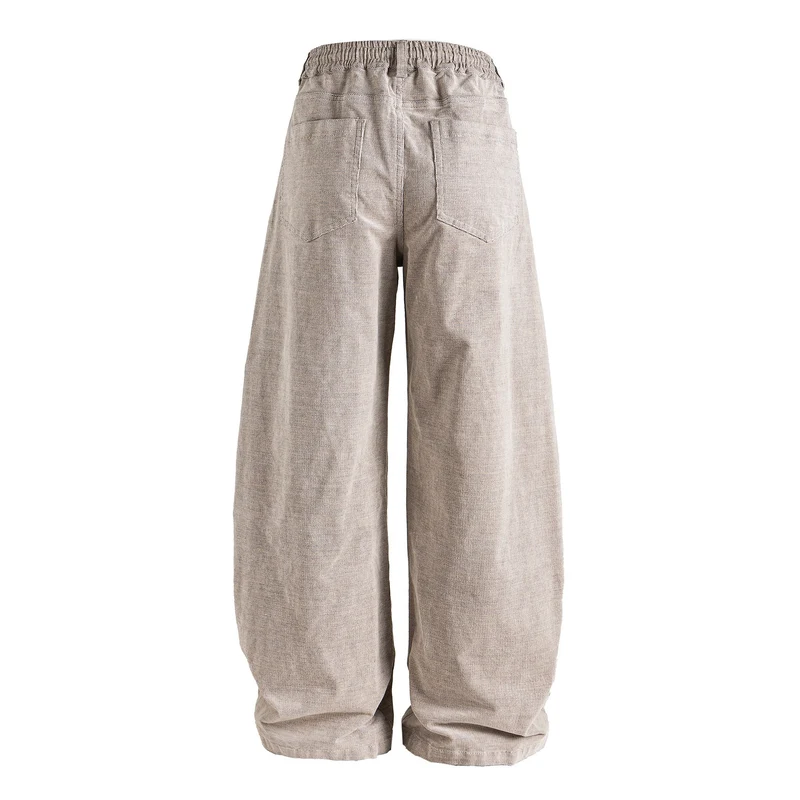 Damen Lässige Jogger-Jeans mit elastischem Bund und Kordelzug Nord Taschen