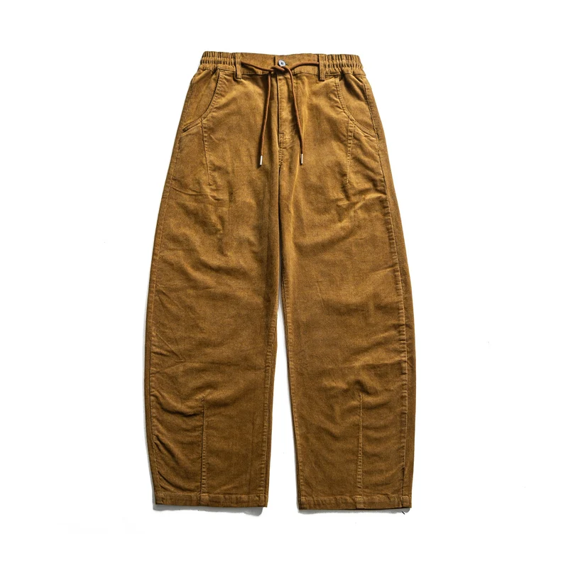 Damen Lässige Jogger-Jeans mit elastischem Bund und Kordelzug Nord Taschen