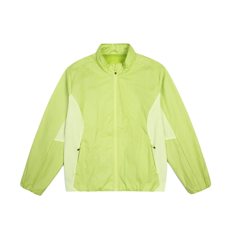 Damen Ultraleichte Lauf- und Windjacke mit Stehkragen und Mesh-Futter Nord Taschen