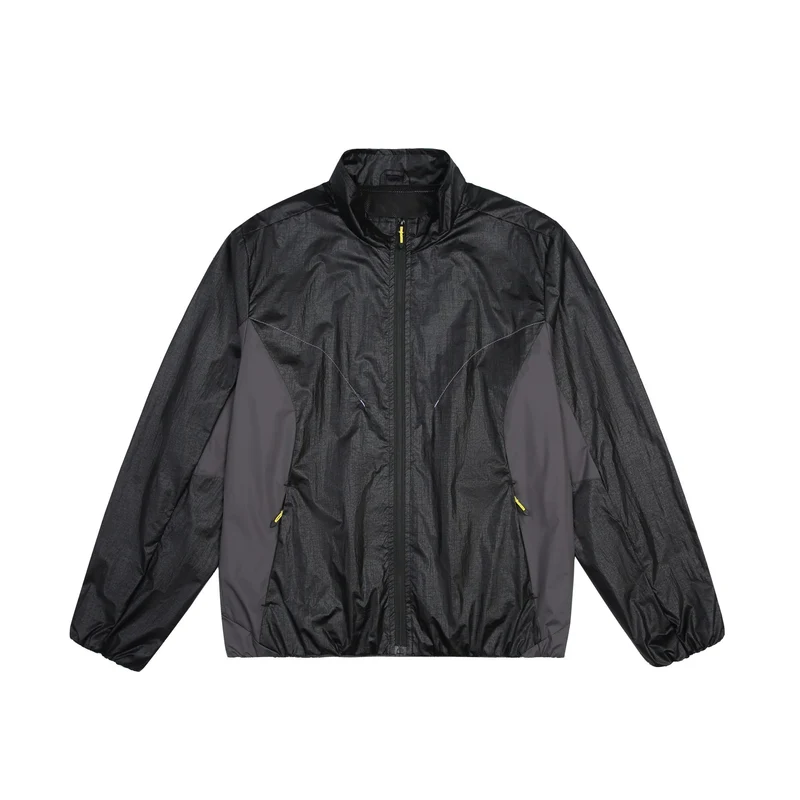 Damen Ultraleichte Lauf- und Windjacke mit Stehkragen und Mesh-Futter Nord Taschen