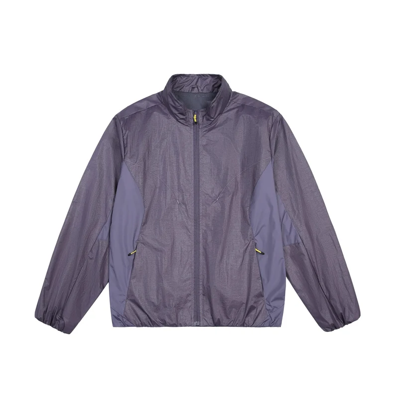 Damen Ultraleichte Lauf- und Windjacke mit Stehkragen und Mesh-Futter Nord Taschen