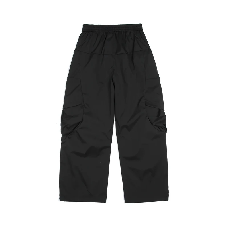 Herren Funktionale Cargo‑Hose im Tech‑Nylon mit elastischem Bund und Kordelzug Nord Taschen