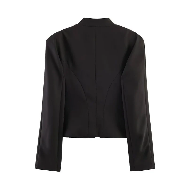 Damen Kurze marschallinspirierte Blazerjacke mit dekorativer Knopfreihe und Kordelbesatz Nord Taschen