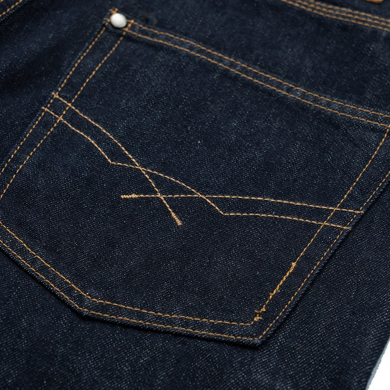 Damen Relaxed-Fit High-Waist Denimhose mit weitem Bein und markanter Nahtführung Nord Taschen