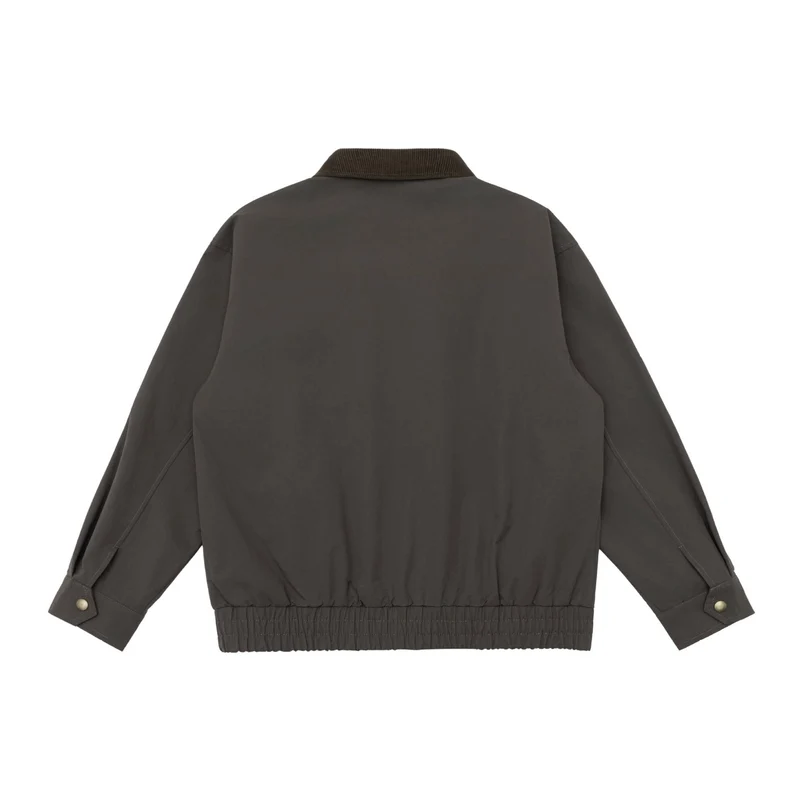 Herren Oversize Workwear-Jacke mit Kordkragen und großen Pattentaschen Nord Taschen