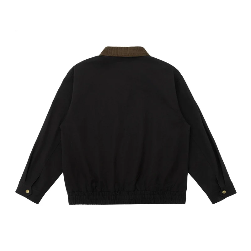 Herren Oversize Workwear-Jacke mit Kordkragen und großen Pattentaschen Nord Taschen