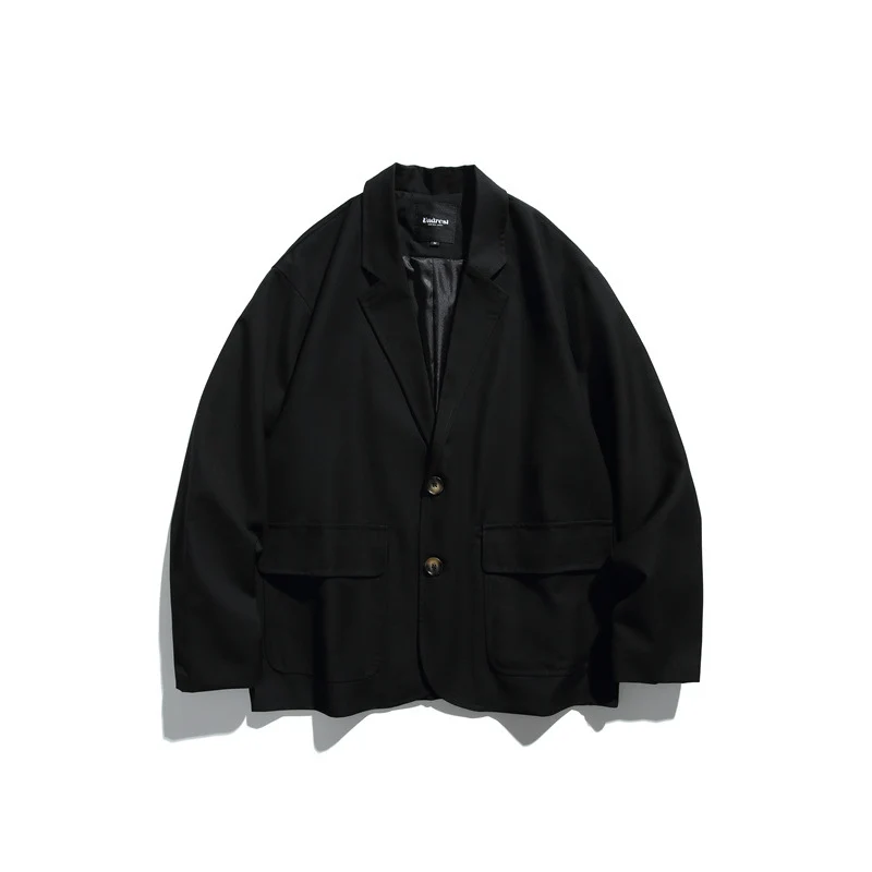 Herren Oversize Sakko aus fallendem Twill mit aufgesetzten Pattentaschen Nord Taschen