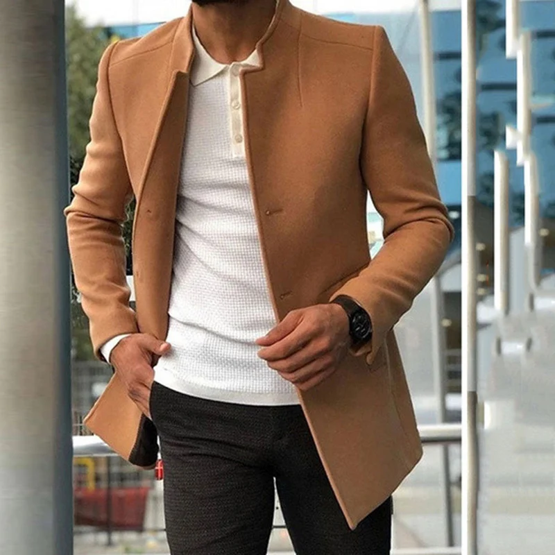 Herren elegante Freizeitjacke