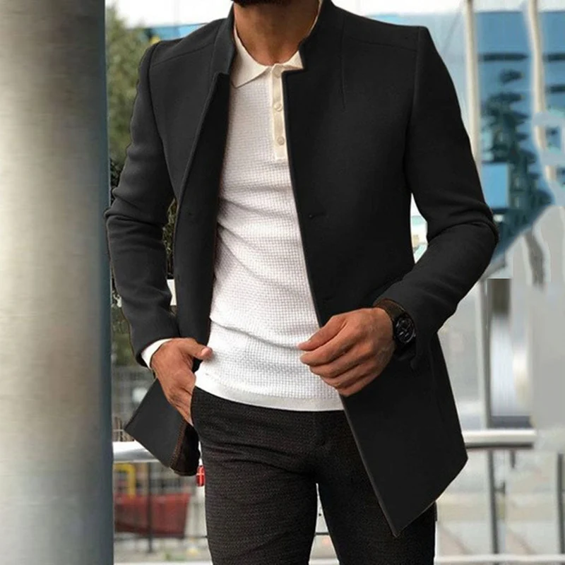 Herren elegante Freizeitjacke