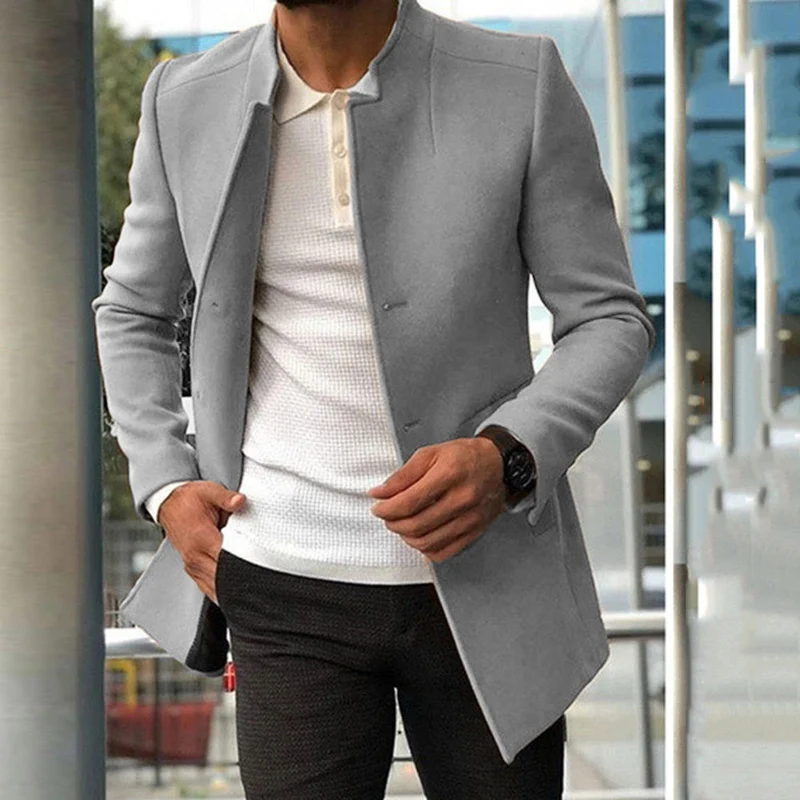 Herren elegante Freizeitjacke