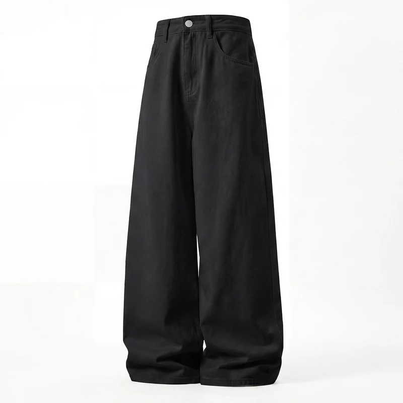 Damen Hochtaillierte Denim‑Hose mit extra weitem Ballon‑Bein und Five‑Pocket‑Design Nord Taschen