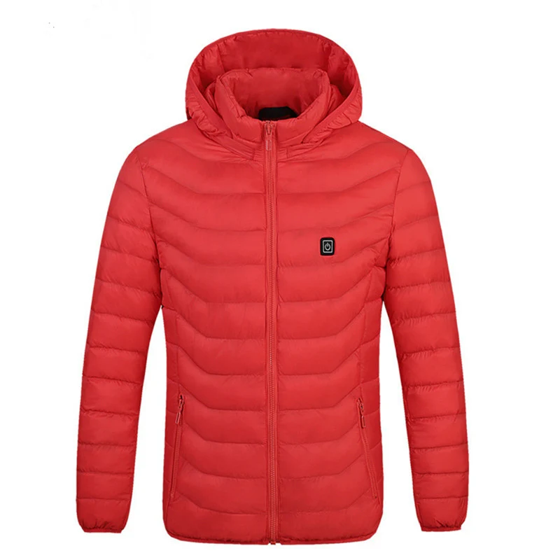 Herren wattierte Steppjacke mit Kapuze, ultraleicht und winddicht Nord Taschen