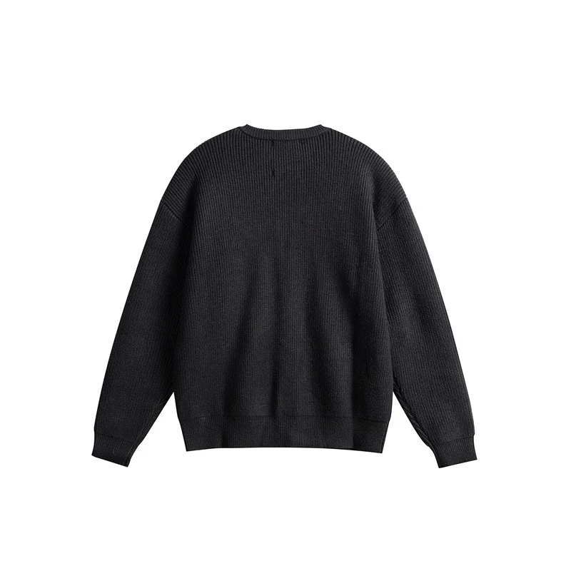 Damen Oversize-Rippenstrick-Cardigan mit Rundhals und durchgehender Knopfleiste Nord Taschen