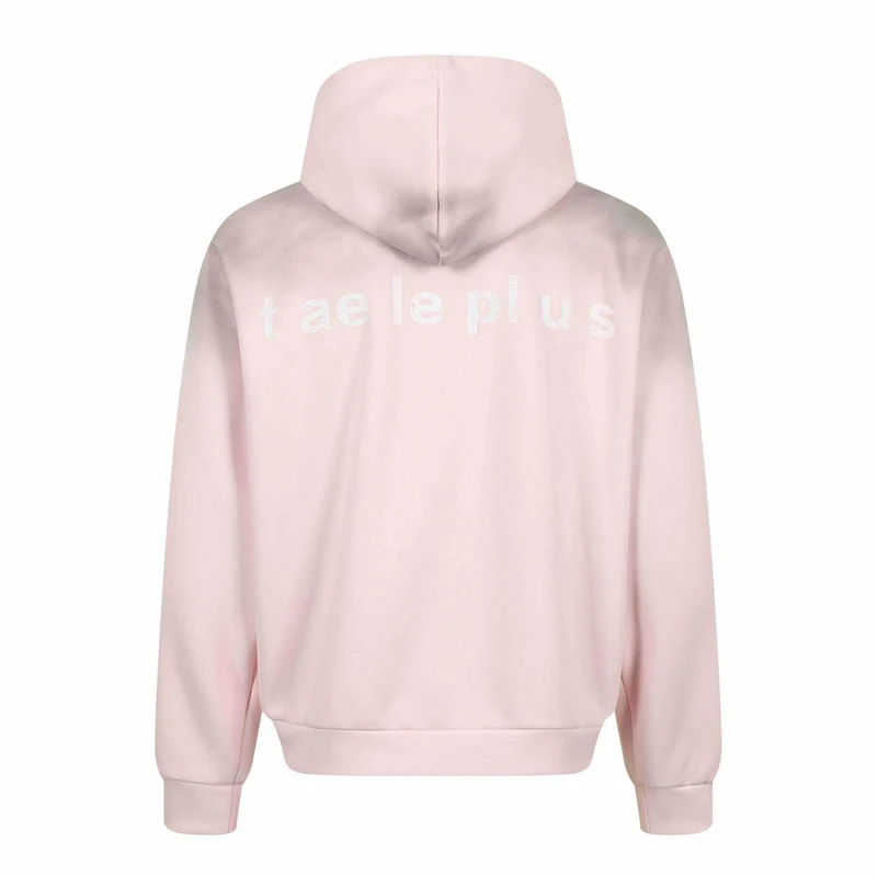 Damen Zip-Hoodie mit gesticktem Einhorn-Motiv und Musikpatch Nord Taschen