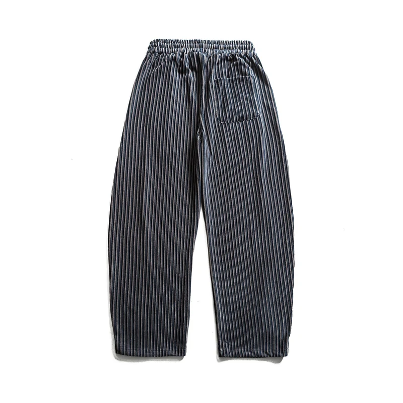 Damen Weite Plissee-Hose mit elastischem Bund und Tunnelzug Nord Taschen