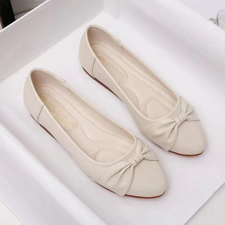Damen Verspielte Ballerinas mit elegantem Knoten-Design