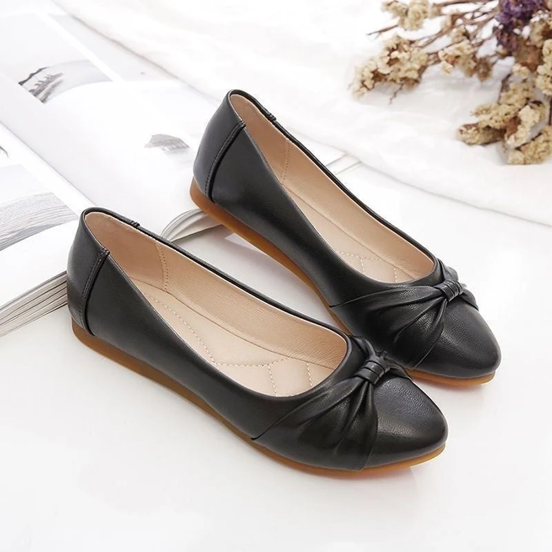 Damen Verspielte Ballerinas mit elegantem Knoten-Design