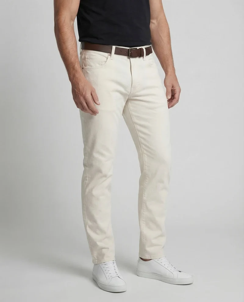 Herren Chinohose Baumwolle Gerade