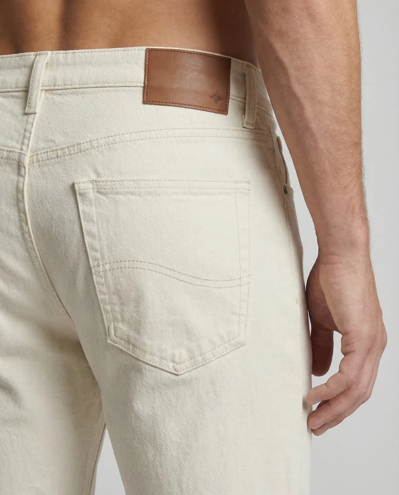 Herren Chinohose Baumwolle Gerade